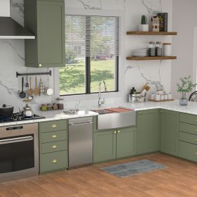 33-inch Stainless Steel Under-mount Single Bowl Apron Front Farmhouse Ledge Workstation kitchen Sink