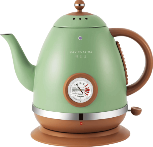 PSE303 1500W Electric kettle instrument type dial thermometer kettle electric kettle 1.5L gooseneck coffee teapot 360 degree rotating base separa
