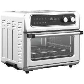 Air Fryer Toaster Oven, 21QT 8-In-1 Convection Oven Countertop, Broil, Toast, Dehydrator, Thaw and Air Fry, Accessories Included, 1800W (Color: as Pic)